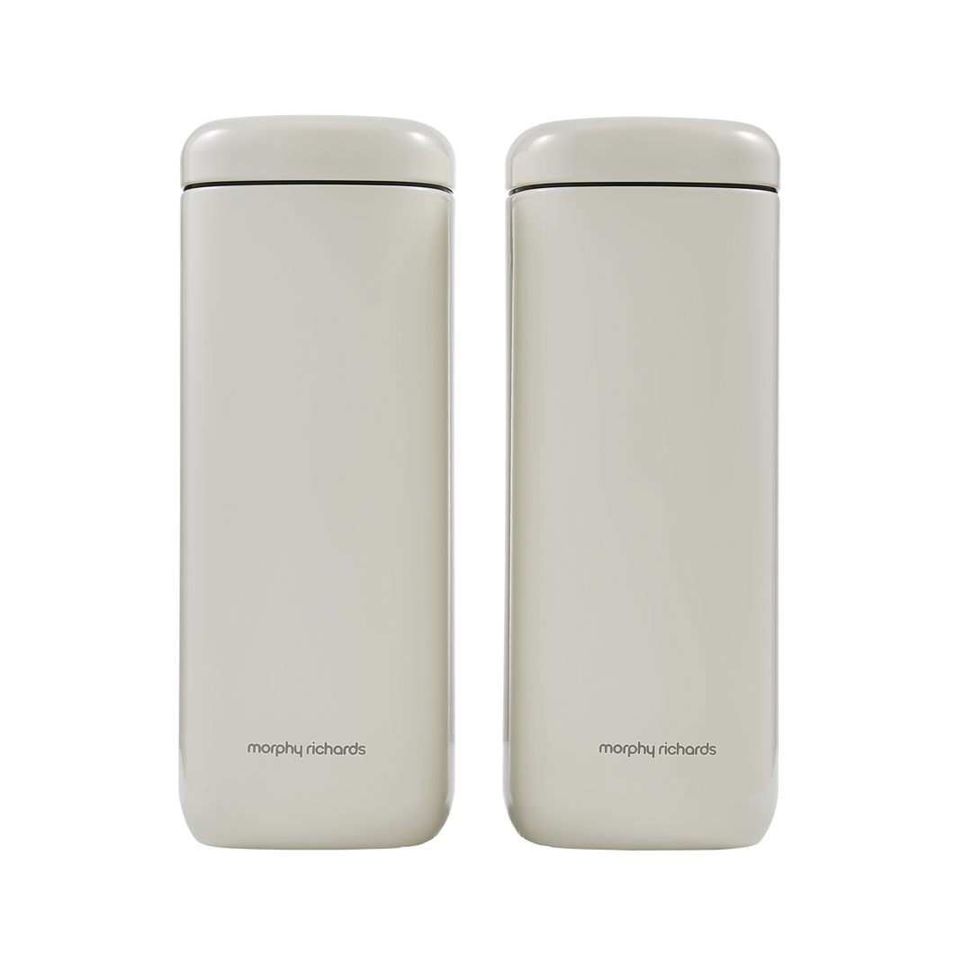 Equip Large Storage Cream Canisters Set