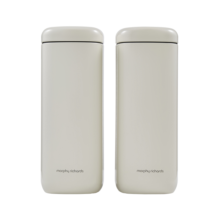 Equip Large Storage Cream Canisters Set