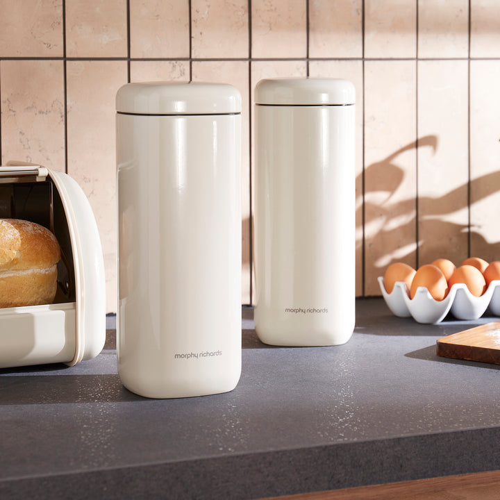 Equip Large Storage Cream Canisters Set