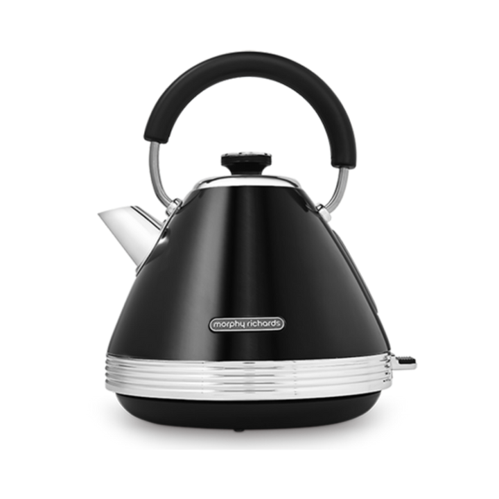 Venture Retro Pyramid Kettle Black